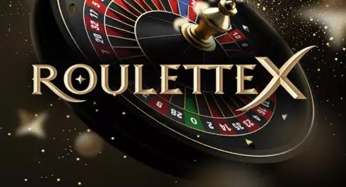 Roulette X screenshot 1 - colored wheel segments mid-spin